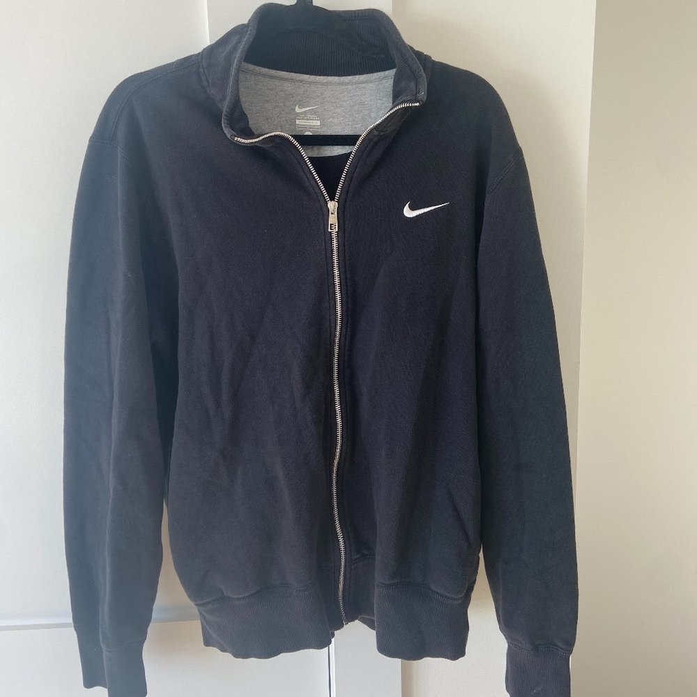 Nike black zip up